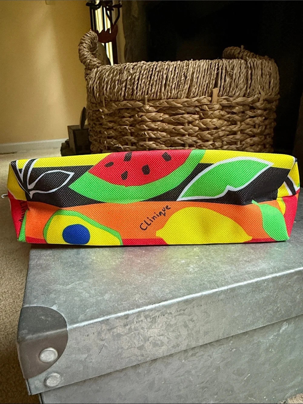 Clinique x Donald Pliner Cosmetic Bag